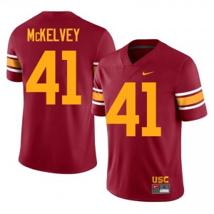 USC Cian McKelvey #41 Cardinal Alternate Jersey | Essential Swen NCAA Football Men Apparel 96763960