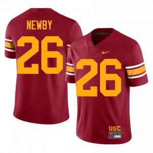 Top-Tier Elijah Newby #26 Trojans Cardinal Alternate Jersey | Men University Football Swen Fan Gear 10192803