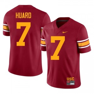Cardinal Sam Huard #7 USC Trojans Alternate Jersey | Men High School Football Licensed Stitch 65073126