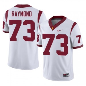 Tobias Raymond #73 USC Trojans Jersey | Exclusive White College Football Men Stitched 58514513