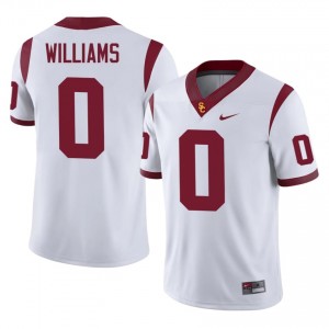 USC Zacharyus Williams #0 White Jersey | Premium Stitched NCAA Football Men Apparel 16968455