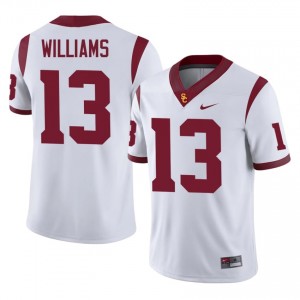 #13 Caleb Williams Trojans White Jersey | Classic Stitched Men Player Football Gear 35213392
