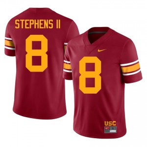 Desman Stephens II #8 USC Trojans Alternate Jersey | Pro-Grade Cardinal College Football Men Swen 69501823