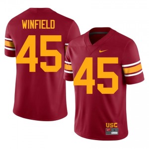 Durable Jaimeon Winfield #45 Trojans Cardinal Alternate Jersey | Men University Football Swen Fan Gear 60060371