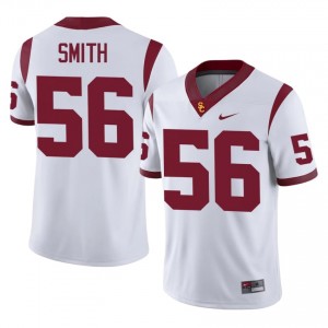 USC Kannon Smith #56 White Jersey | Essential Stitched NCAA Football Men Apparel 95426103