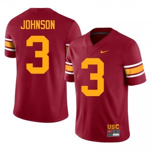 Top-Tier Keyshawn Johnson #3 Trojans Cardinal Alternate Jersey | Men University Football Swen Fan Gear 18663985