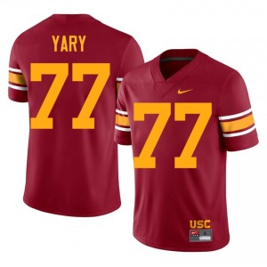 Officially Licensed Ron Yary #77 Trojans Cardinal Alternate Jersey | Men University Football Stitch Fan Gear 45206161