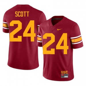 Top-Tier Shaun Scott #24 Trojans Cardinal Alternate Jersey | Men University Football Swen Fan Gear 70412333