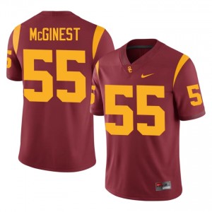Willie McGinest #55 USC Trojans Jersey | Iconic Cardinal College Football Men Embroidery 25434138