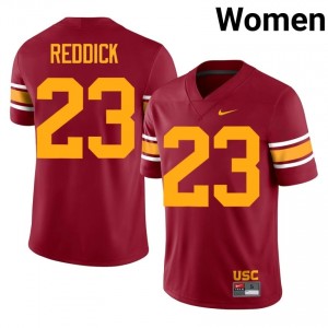 Cardinal Kendarius Reddick #23 USC Trojans Alternate Jersey | Women High School Football Fresh Swen 83199869