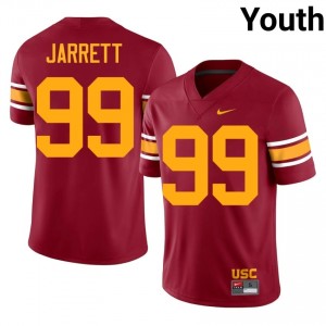 Jamaal Jarrett #99 USC Trojans Alternate Jersey | Pro-Grade Cardinal College Football Youth Swen 42579525