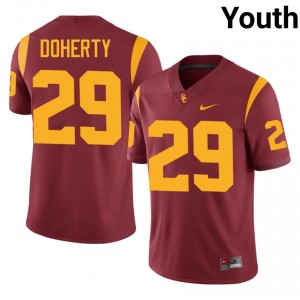 USC Will Doherty #29 Cardinal Jersey | Premium Embroidery NCAA Football Youth Apparel 88407296