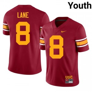 Ja'Kobi Lane #8 USC Trojans Alternate Jersey | Gameday Cardinal College Football Youth Stitch 84118670