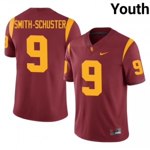 JuJu Smith-Schuster #9 USC Trojans Jersey | Exclusive Cardinal College Football Youth Embroidery 34932408