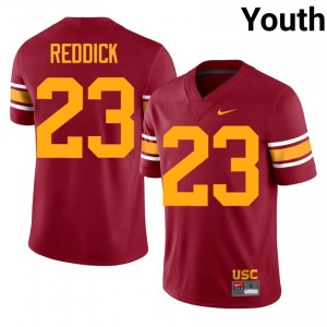 USC Kendarius Reddick #23 Cardinal Alternate Jersey | Genuine Stitch NCAA Football Youth Apparel 92560262