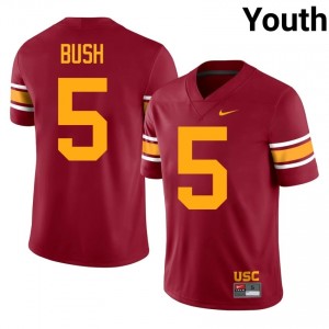 Reggie Bush #5 USC Trojans Alternate Jersey | Pro-Grade Cardinal College Football Youth Swen 76115164